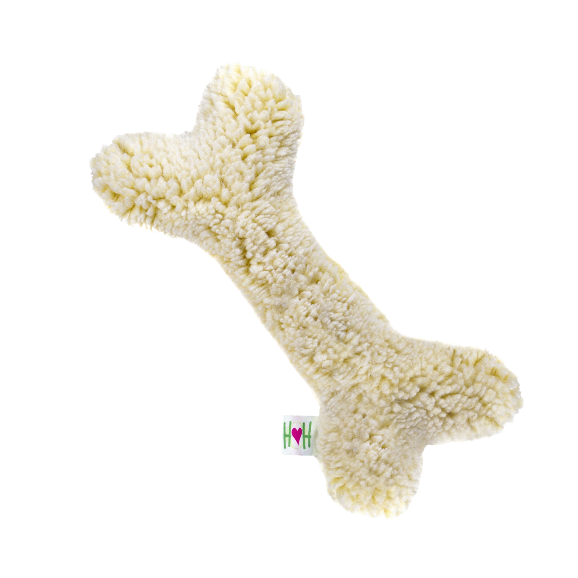 HuggleFleece® 2' Plush Bone Dog Toy