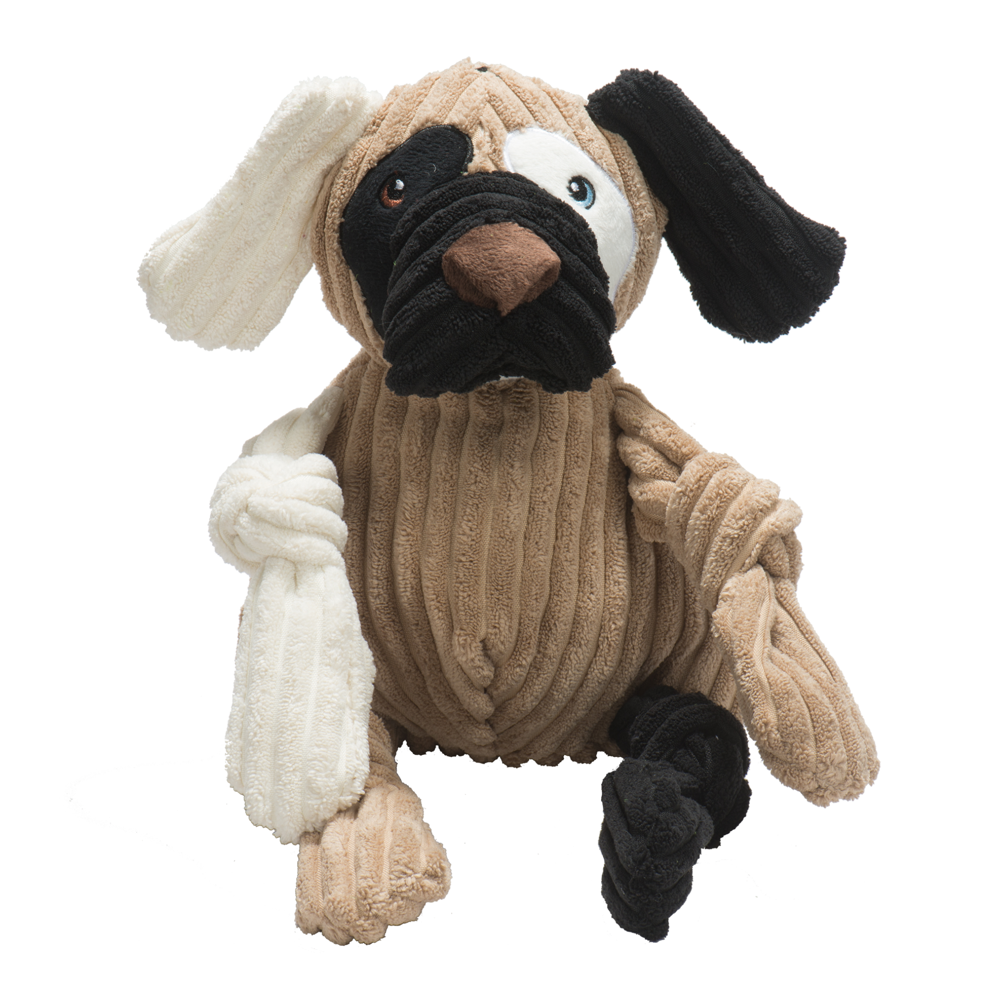 Patches HuggleMutt™ Knottie® Plush Dog Toy, Large