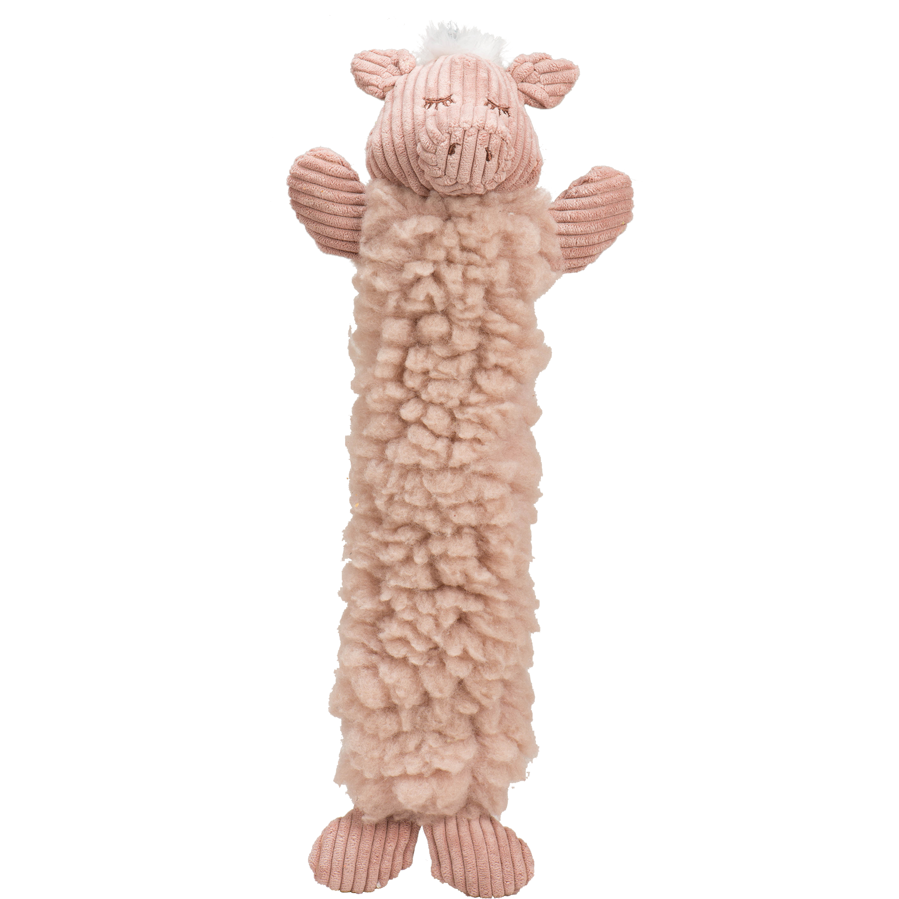 Fluffer Long & Lovelie™ Penelope Pig Plush Dog Toy