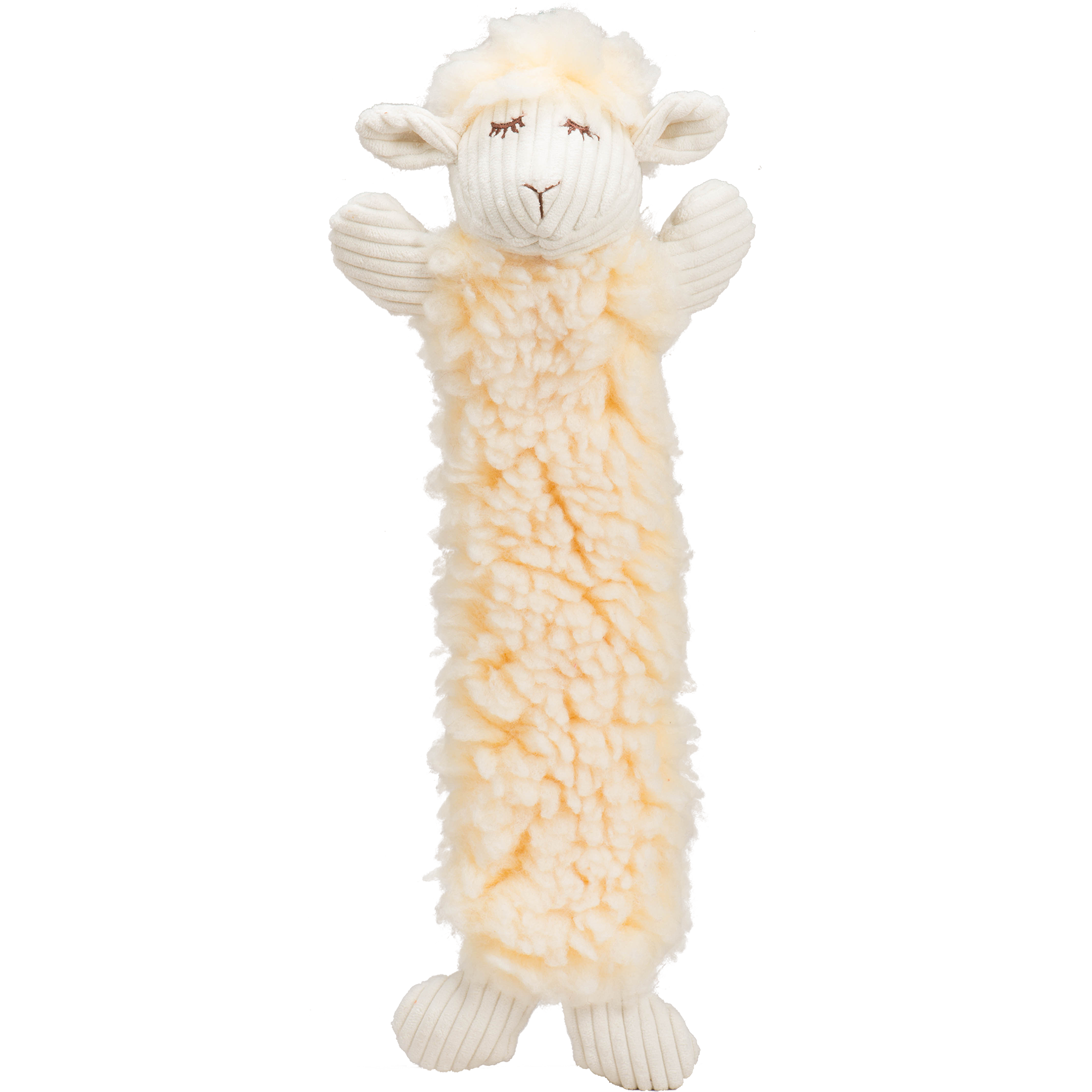 Fluffer Long & Lovelie™ Louise Lamb Plush Dog Toy